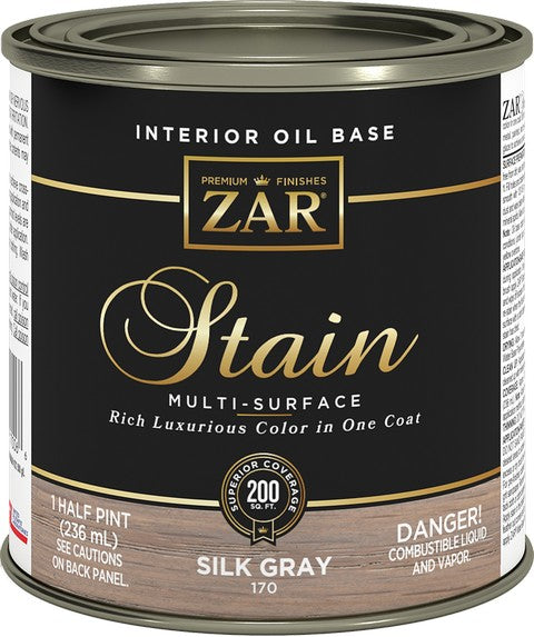 ZAR Stain Silk Gray 1/2PT