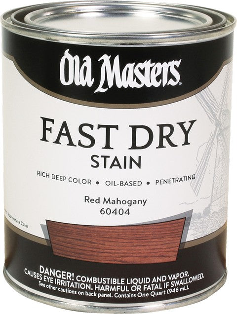 OLD MASTERS Stain Red Mahogany 1QT