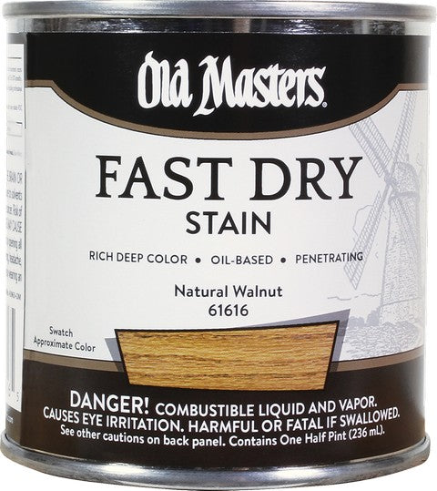 OLD MASTERS Stain Natural Walnut 1/2PT