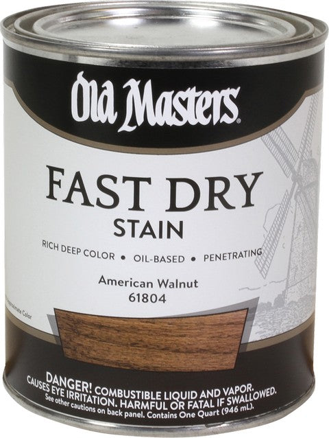 OLD MASTERS Stain American Walnut 1QT