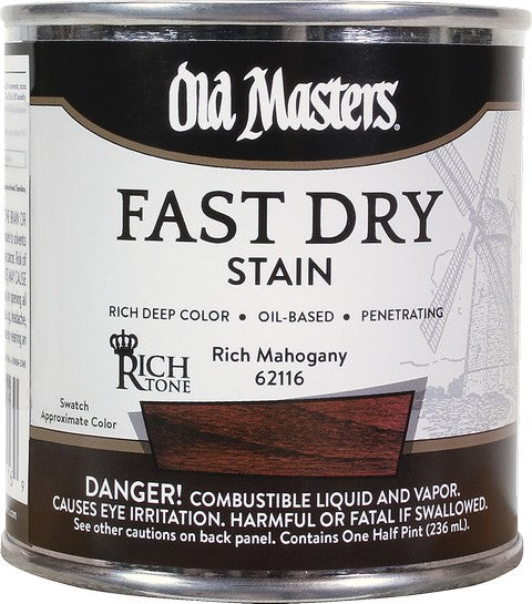 OLD MASTERS Stain Rich Mahogany 1/2PT