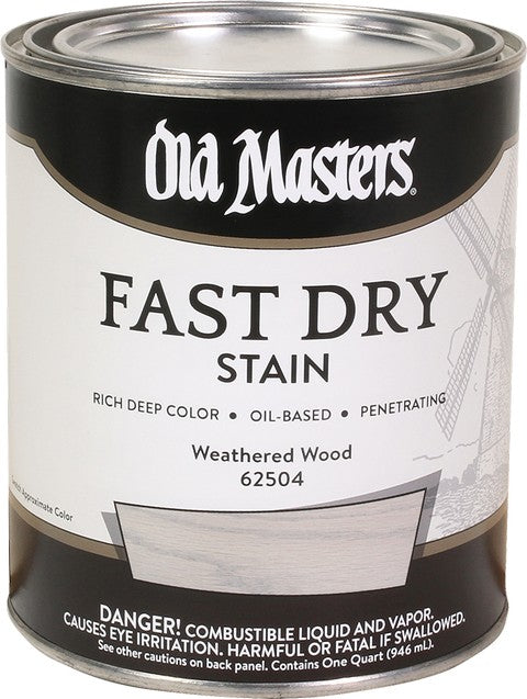 OLD MASTERS Stain Weathered Wood 1QT