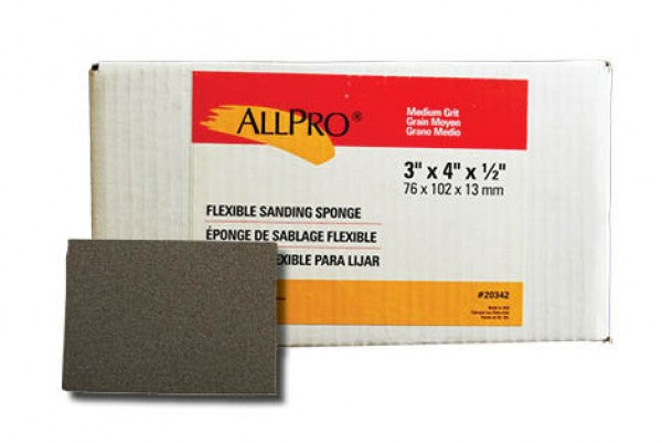 ALLPRO 100Grit Flexible Sanding Sponge