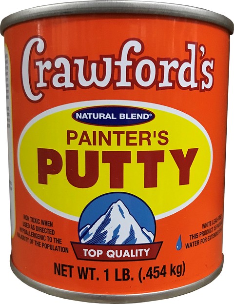 CRAWFORD'S Painter's Putty 1/2pt