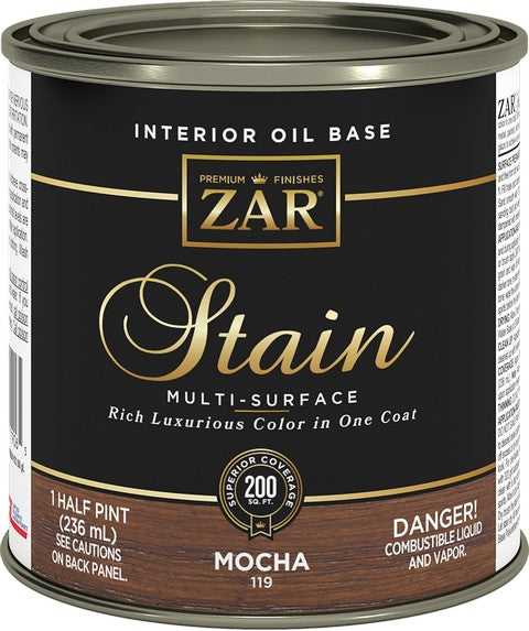 ZAR Stain Mocha 1/2PT