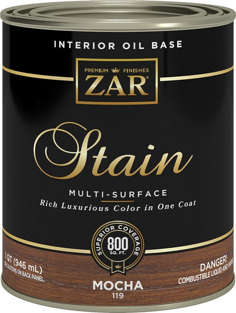 ZAR Stain Mocha 1QT