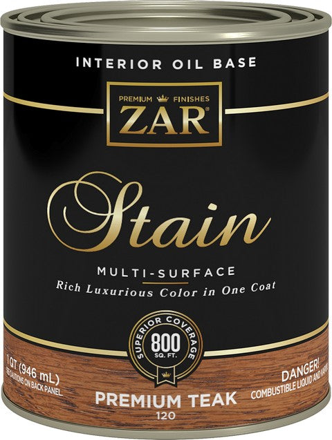 ZAR Stain Premium Teak 1QT