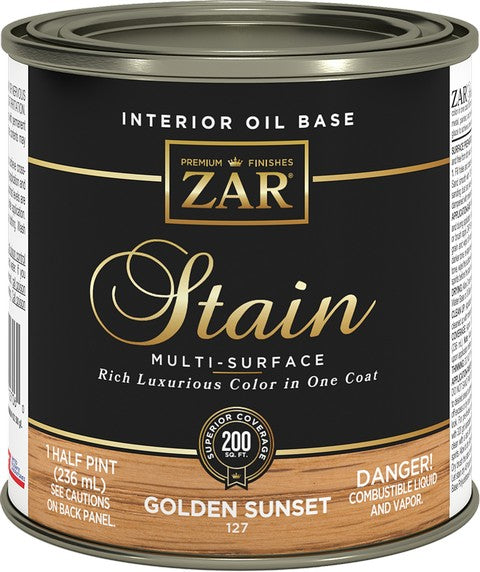 ZAR Stain Golden Sunset 1/2PT