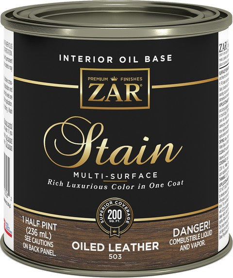 ZAR Stain Oiled Leather 1/2PT