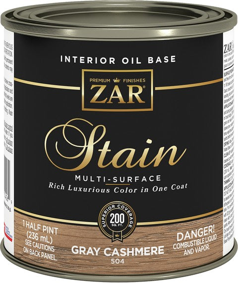 ZAR Stain Gray Cashmere 1/2PT