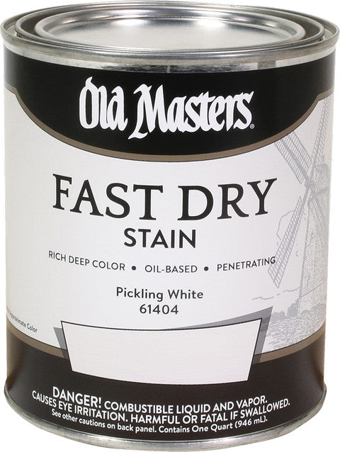 OLD MASTERS Stain Pickling White 1QT