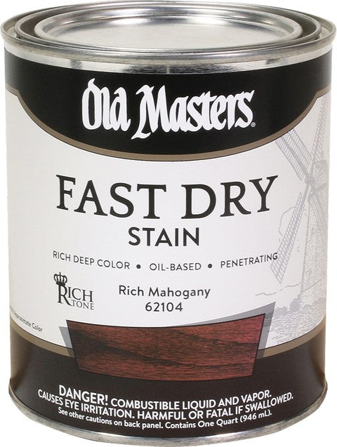 OLD MASTERS Stain Rich Mahogany 1QT