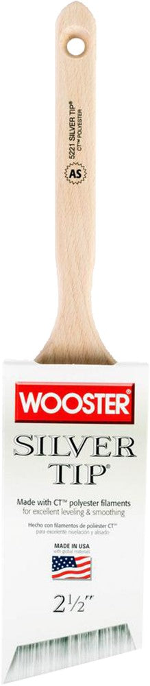 Wooster 2.5" AS Brush Silver Tip 5221