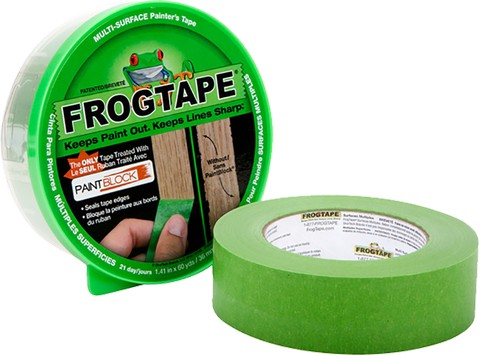 SHURTAPE Green Frog Tape 1"
