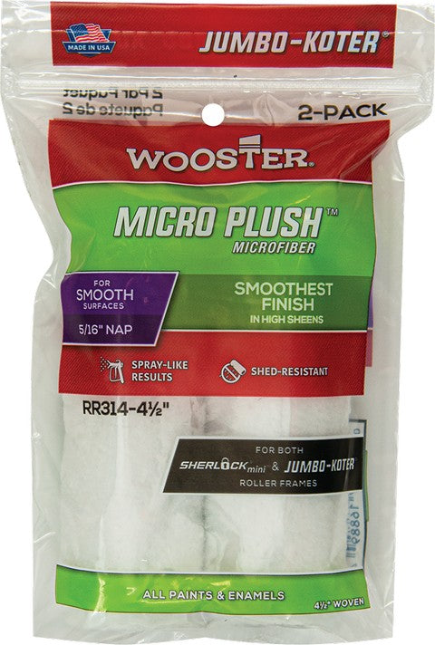 Wooster R314 Micro Plush 4.5" 5/16 Nap