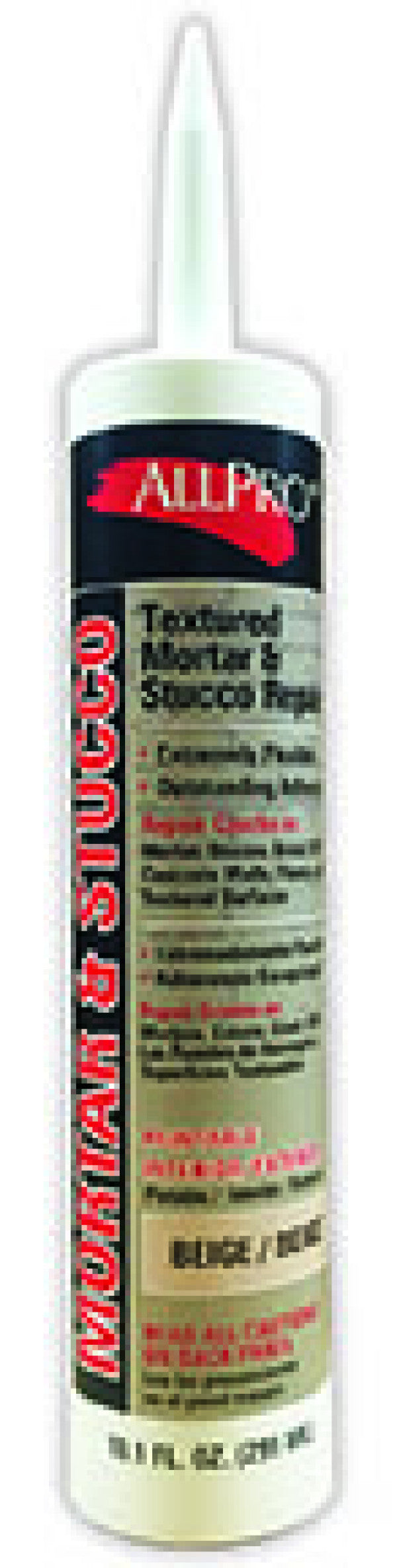 AllPro Textured Mortar & Stucco Repair Beige Caulk