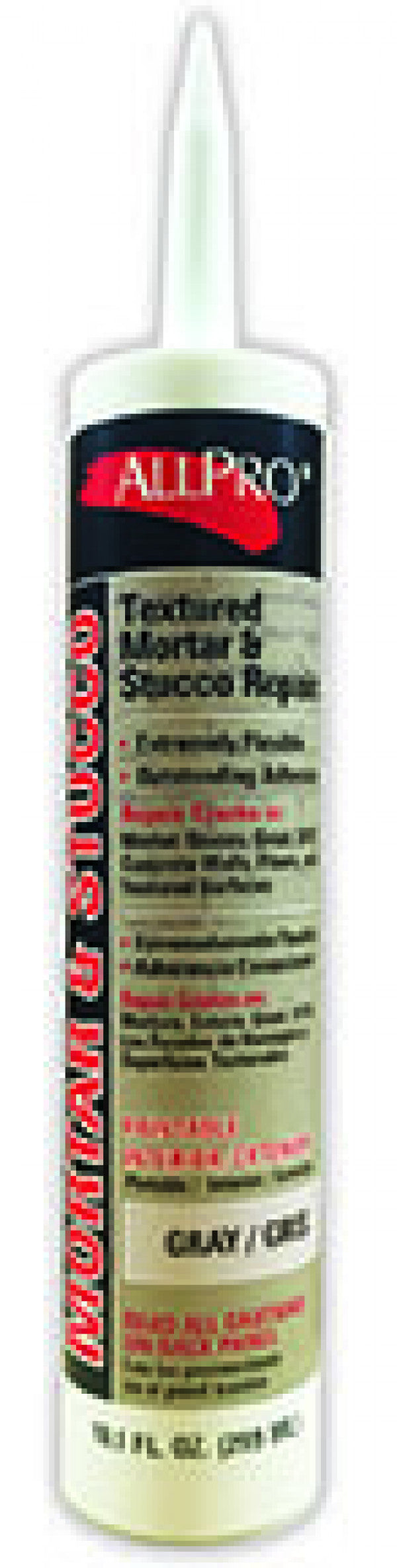 AllPro Textured Mortar & Stucco Repair Gray Caulk